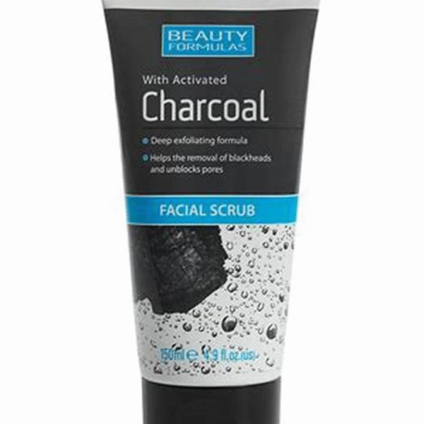 Beauty Formulas Charcoal Scrub (150ml)
