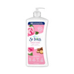 St. Ives Smoothing Body Lotion with  Rose & Argan Oil (621ml)