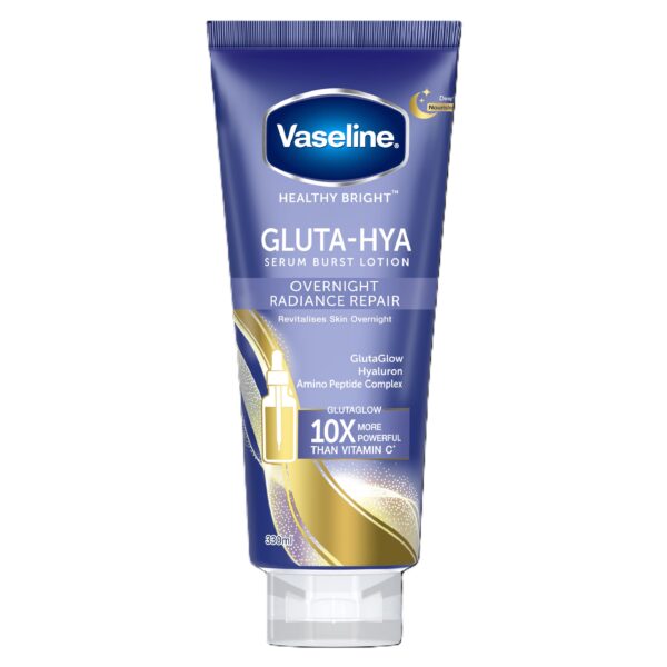 Vaseline Gluta-Hya Serum Burst Lotion Overnight Radiance Repair (330ml)