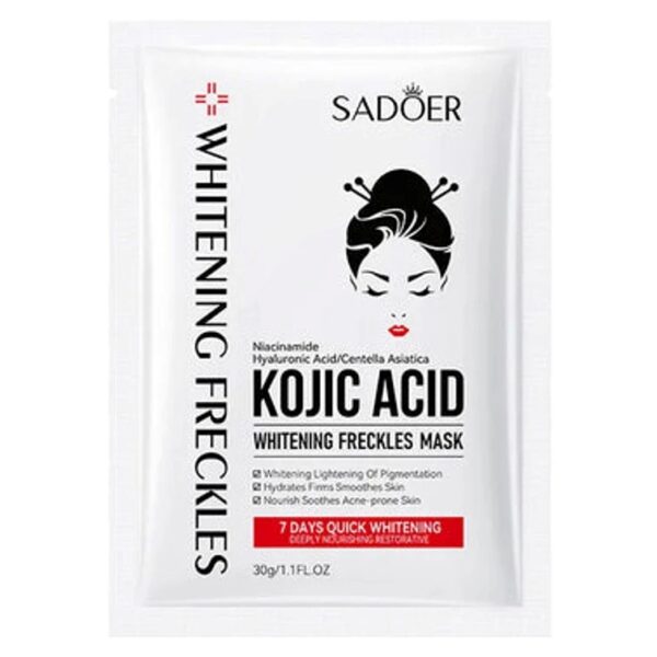 Sadoer Kojic Acid Sheet Mask (Whitening Freckles) (30g)
