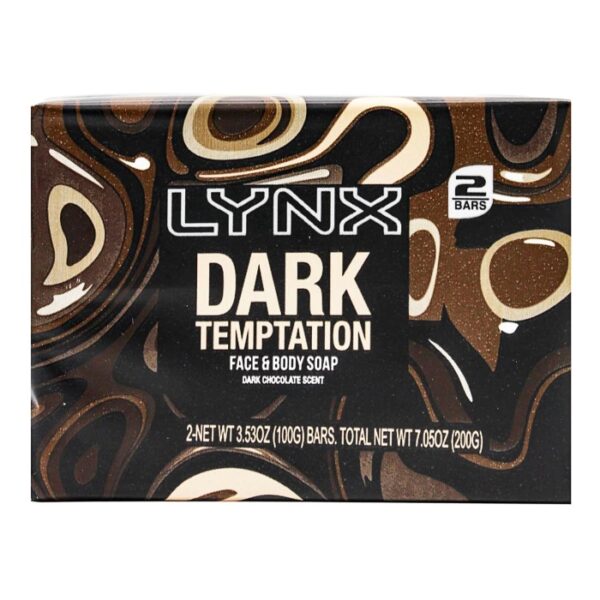 LYNX dark Temptation Face & Body Soap (100g)