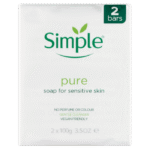 Simple Pure Soap For Sensitive Skin (2bars) (2x100g)