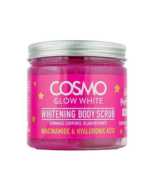 Cosmo Glow White Whitening Body Scrub (Nyacinamide & Hyaluronic Acid)