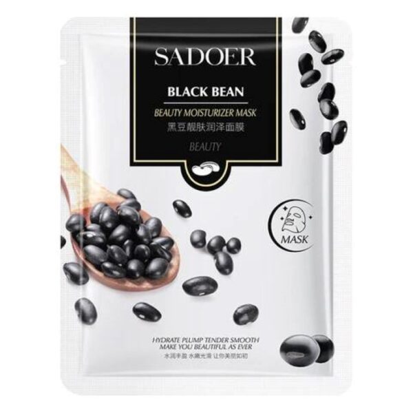 Sadoer Black Bean Beauty Moisturizer Sheet Mask