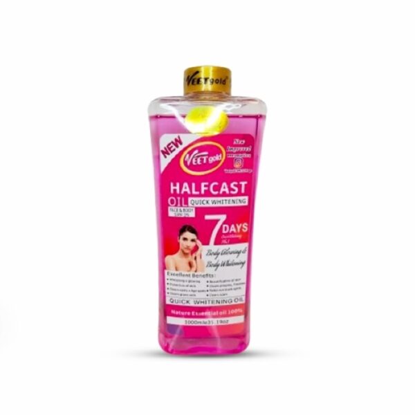Veetgold Halfcast Quick Whitening Oil (500ml)