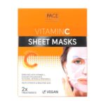 Facefacts Vitamin C Facial Sheet Mask (2 Sheets)