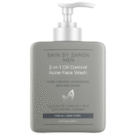 Skin By Zaron Men's 2-in-1 Oil Control Acne Face Wash (180ml)