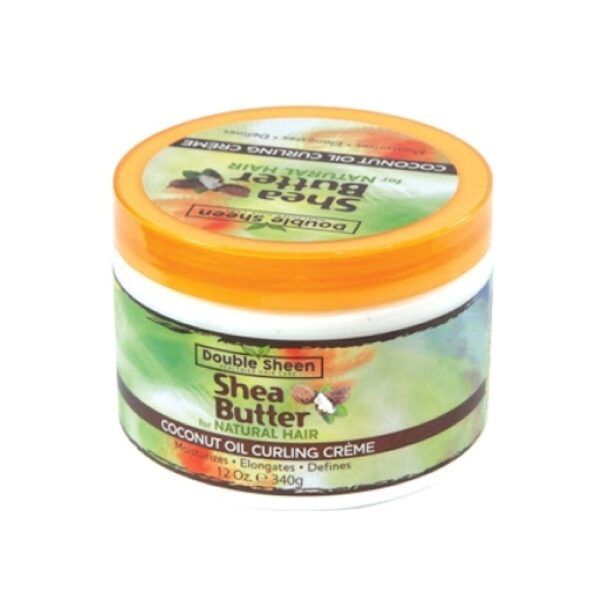Double Sheen Shea Butter Natural Hair Coconut Oil Curling Cream (340g)