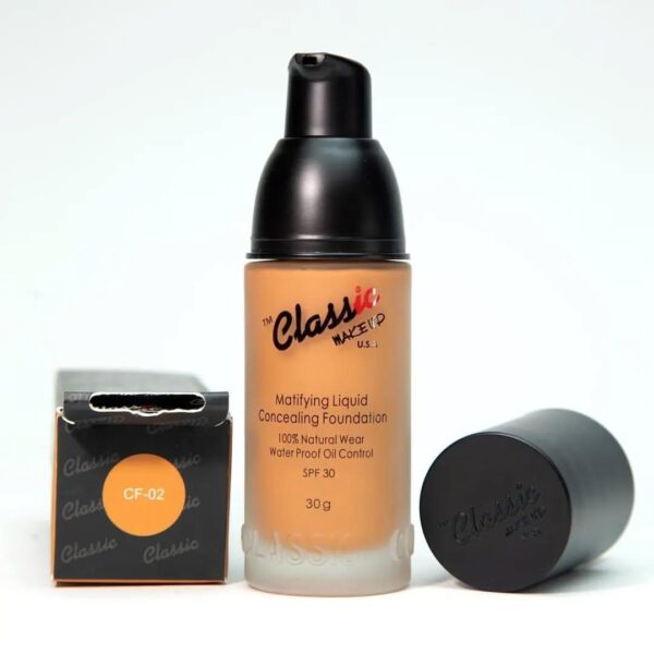 Classic Concealing Matte Foundation (30ml)