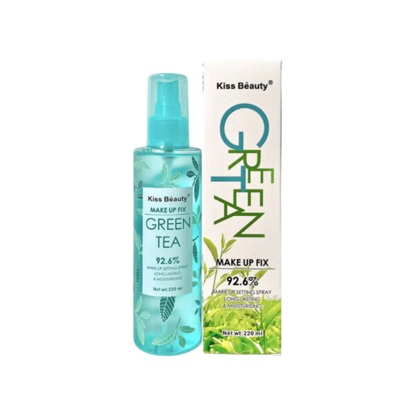 Kiss Beauty Green Tea Makeup Fixing Spray (220ml)
