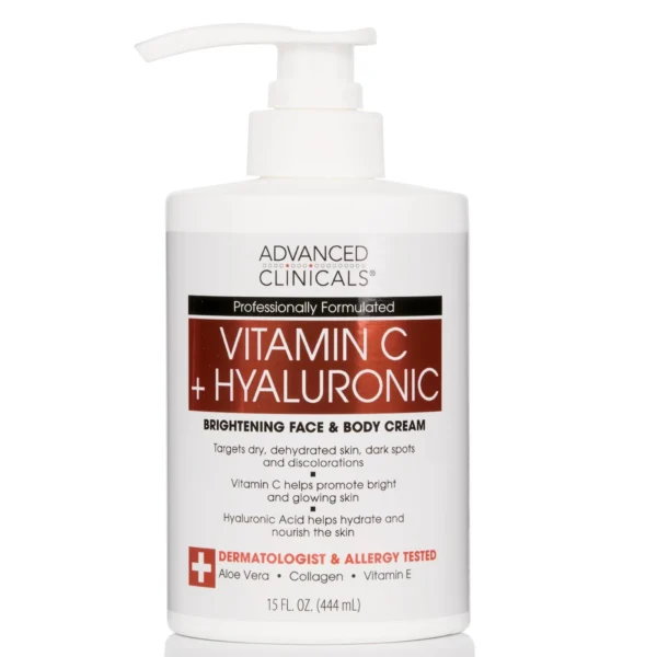 Advanced Clinicals Vitamin C + Hyaluronic