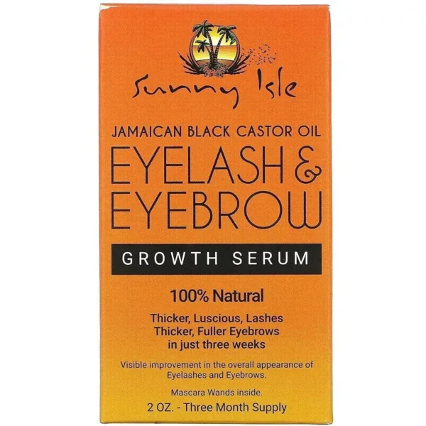 Jamaican Castor Oil Eyelash &  Eyebrow Growth Serum