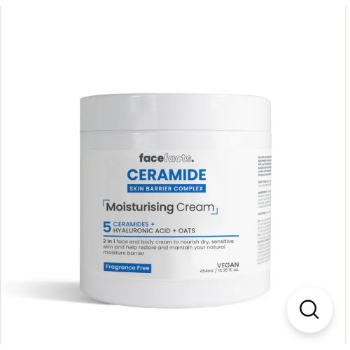 Face Facts Ceramide Moisturising Cream (454)