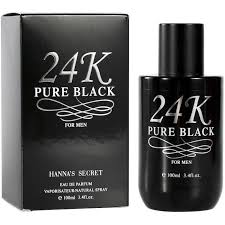 Hanna's Secret 24k Pure Black For Men (100ml)