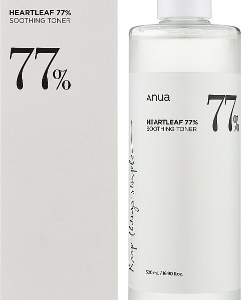 Anua (HEARTLEAF 77% SOOTHING TONER) 250ml