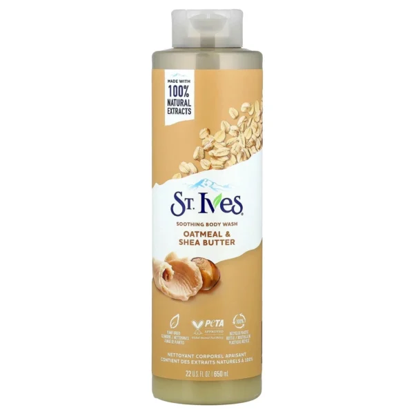 St Ives Soothing Body Wash (Oatmeal & Shea Butter) 650ML