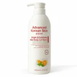 Advanced Korean Skin (Bright+Exfoliate Mint Body Gel Wash) 1200ml